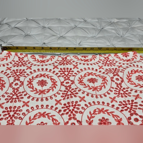 Ann Taylor LOFT Eyelet Embroidered Medallion Mini Skirt Women's Size 12 - Picture 8 of 12